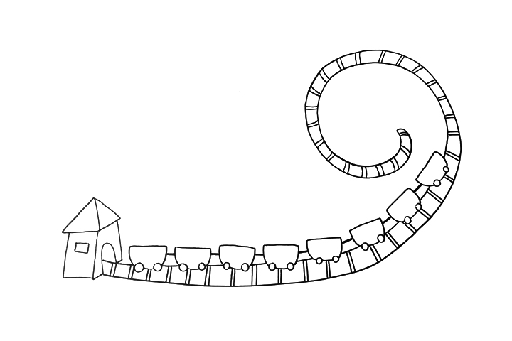 儿童过山车怎么画-图2