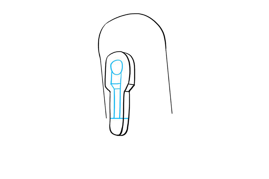 星球大战 R2-D25040机器人怎么画-图3