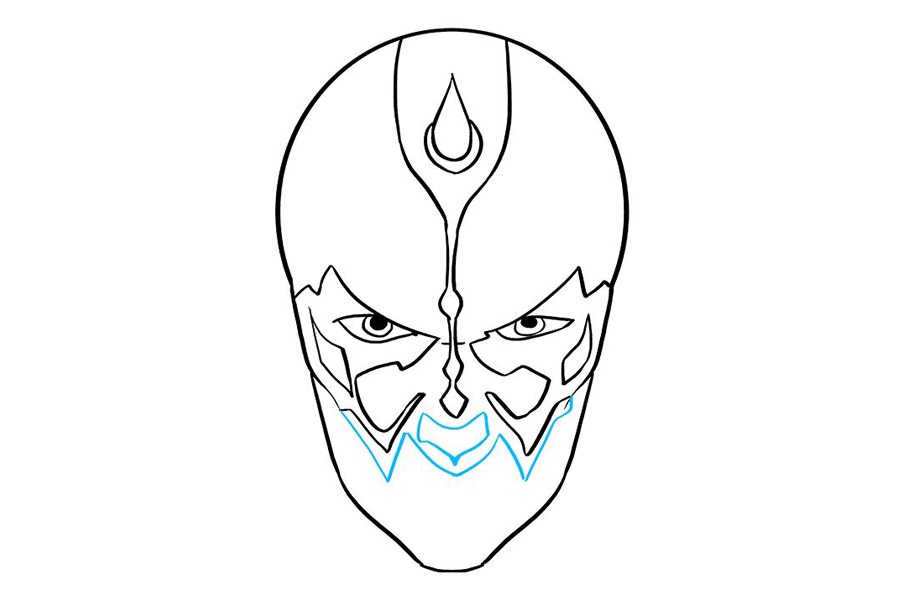 星球大战 达斯摩尔怎么画-图5