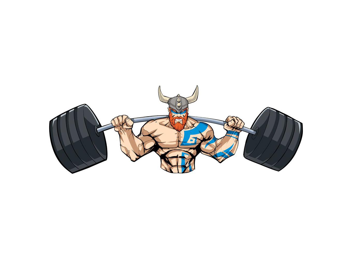 各种运动员的画法-图8