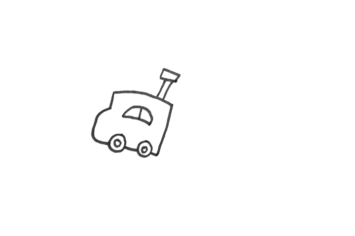 童话世界小火车怎么画-图1