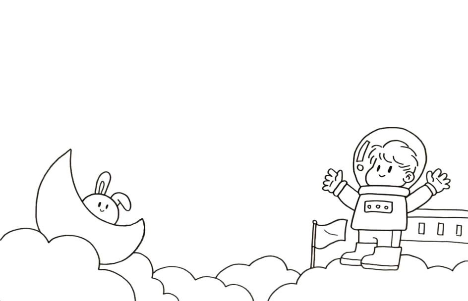 小学生科幻主题手抄报-图2