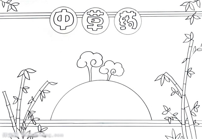 关于中草药的手抄报怎么画-图2