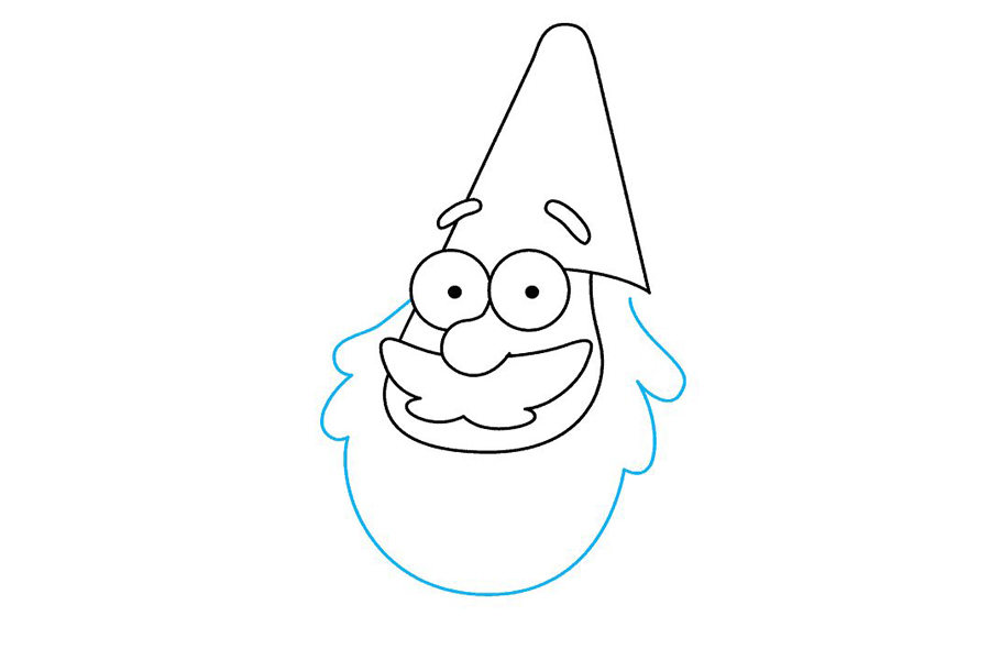 可爱小矮人怎么画-图5