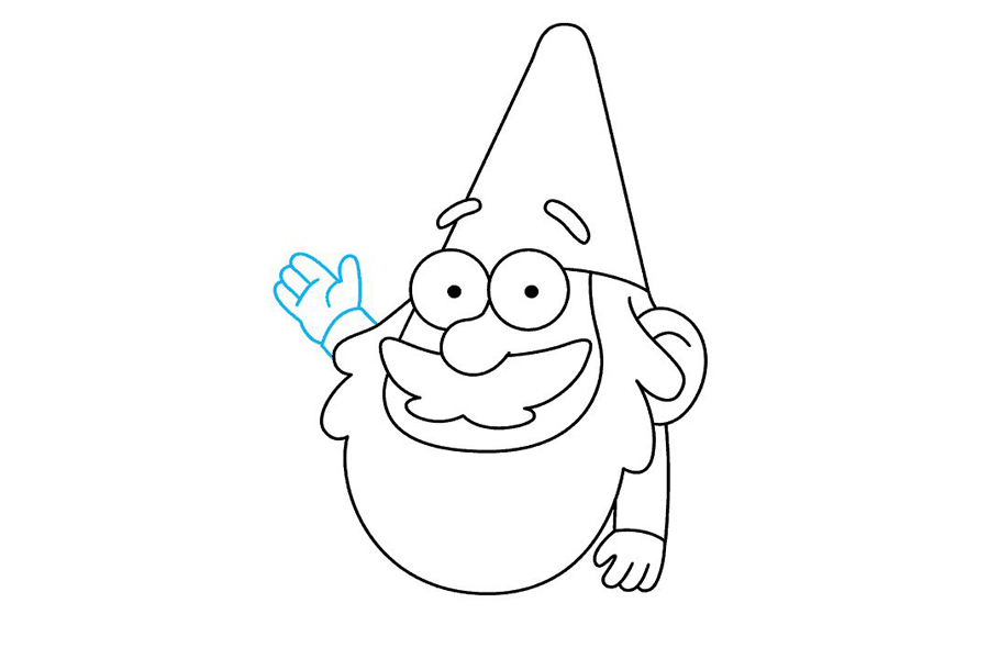 可爱小矮人怎么画-图8