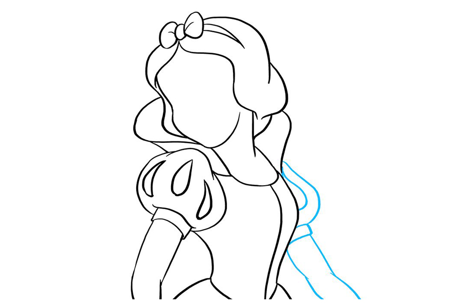 如何画白雪公主-图8