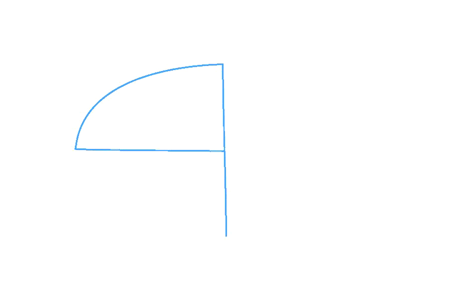 如何画蝙蝠侠标志-图1