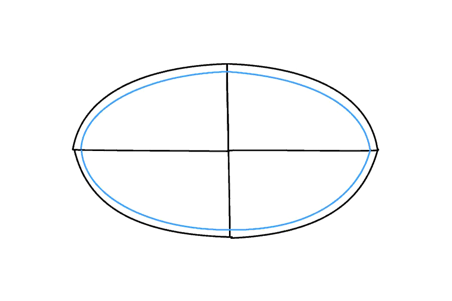 如何画蝙蝠侠标志-图5