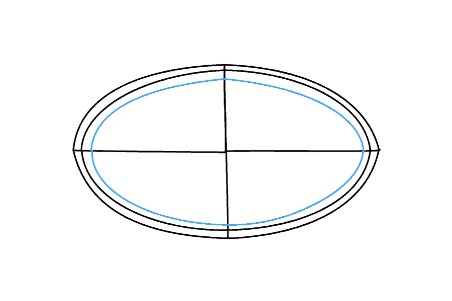 如何画蝙蝠侠标志-图7