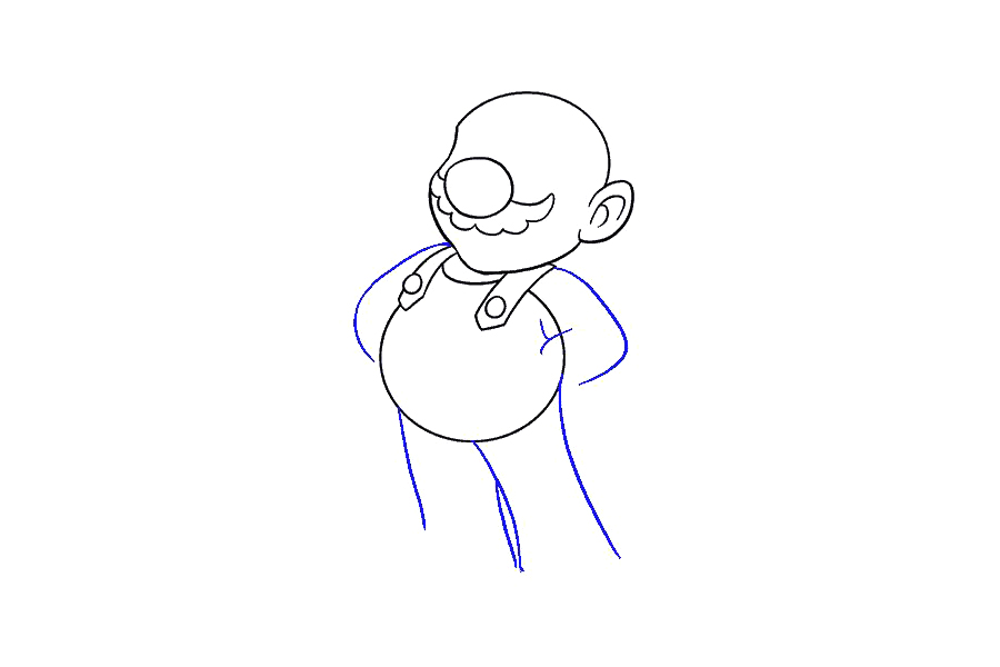 如何画超级马里奥-图10