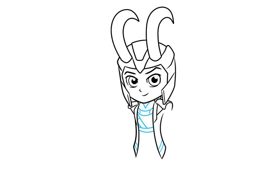 如何画赤壁洛基-图5