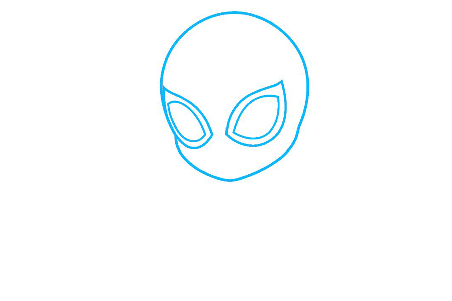 如何画赤壁蜘蛛侠-图1