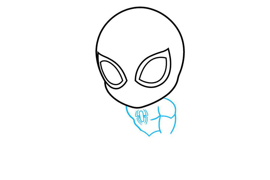 如何画赤壁蜘蛛侠-图2