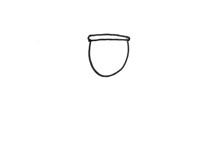 奖杯的超简单画法-图1