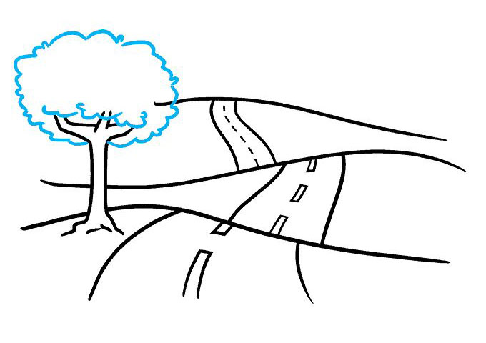 波浪公路怎么画-图8