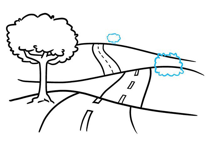 波浪公路怎么画-图9