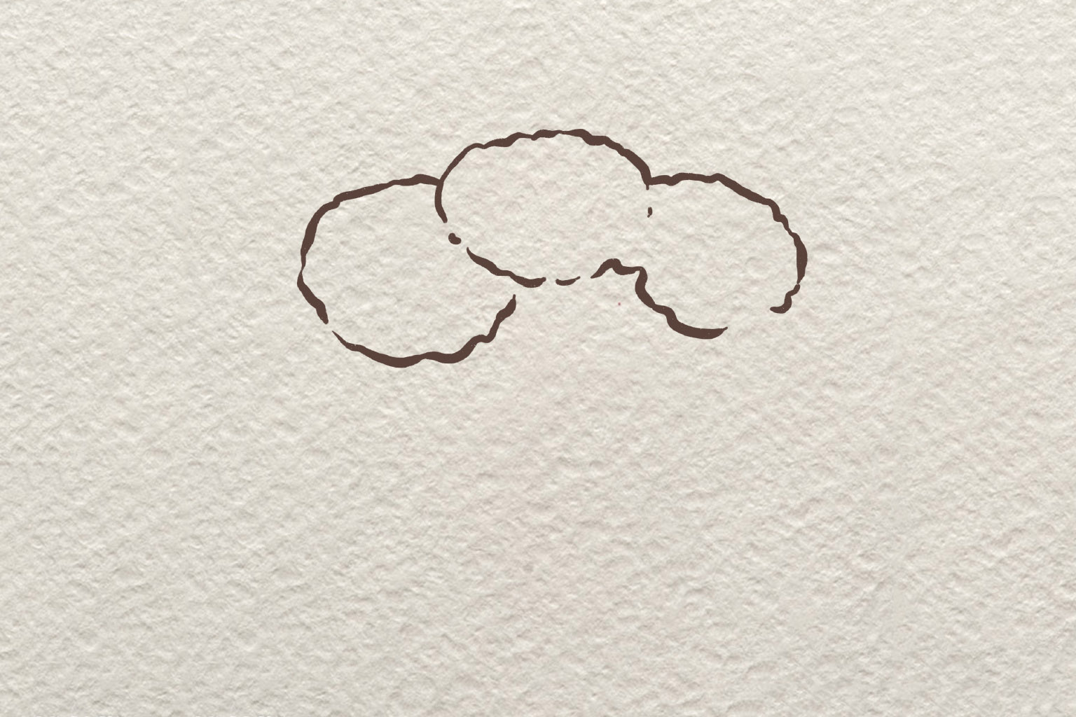 卡通西兰花简笔画画法步骤-图2