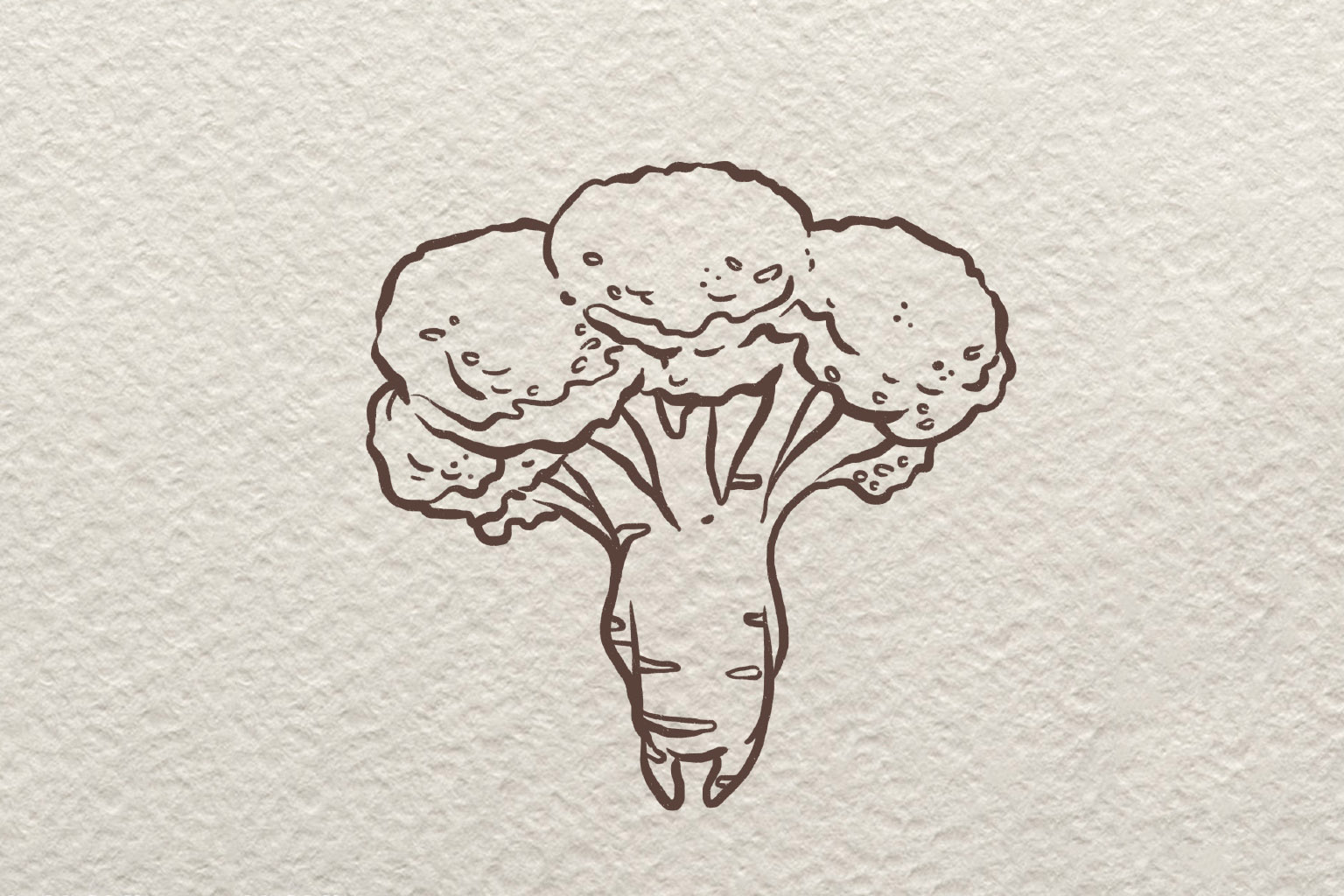 卡通西兰花简笔画画法步骤-图7