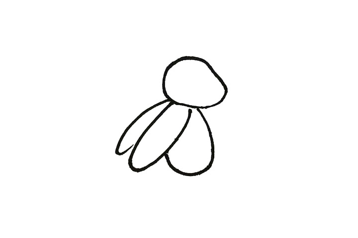 卡通可爱小蜜蜂怎么画-图1