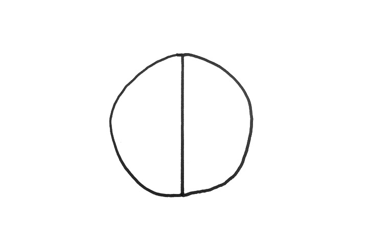 昆虫简笔画大全 七星瓢虫的画法步骤-图1