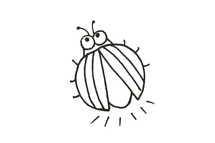 怎么画萤火虫简单-图3