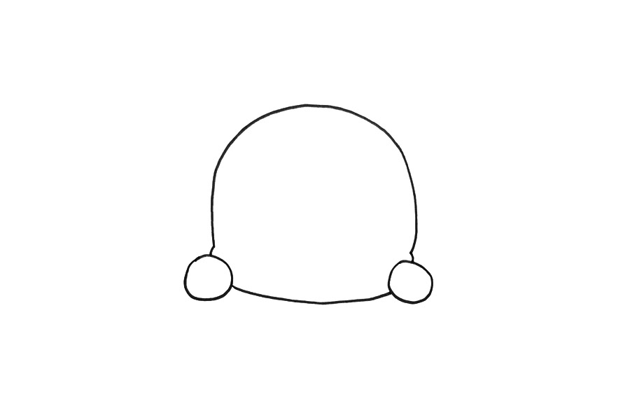 可爱蓝鲸怎么画-图1