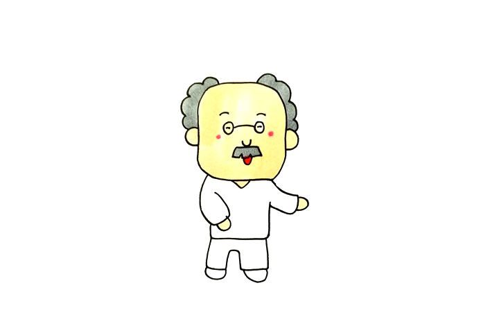 老爷爷怎么画-图5