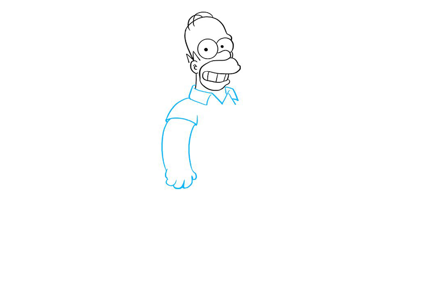 如何画荷马辛普森-图4