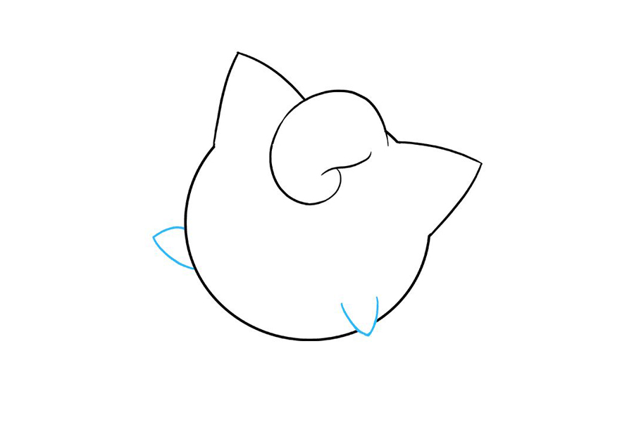 如何画神奇宝贝胖丁-图5