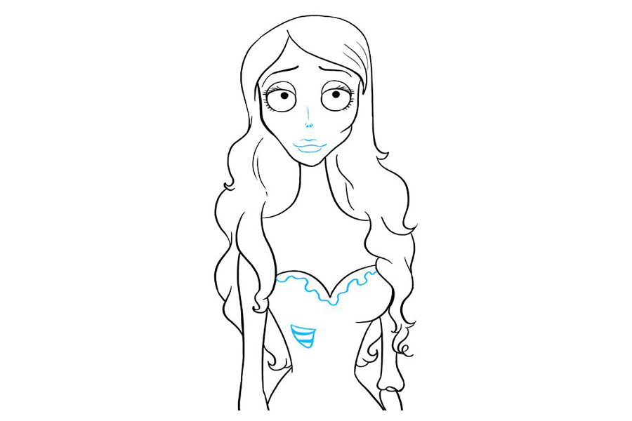 如何画僵尸新娘-图9