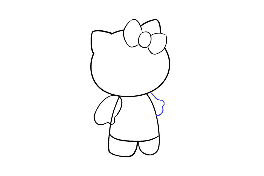 如何画凯蒂猫-图10