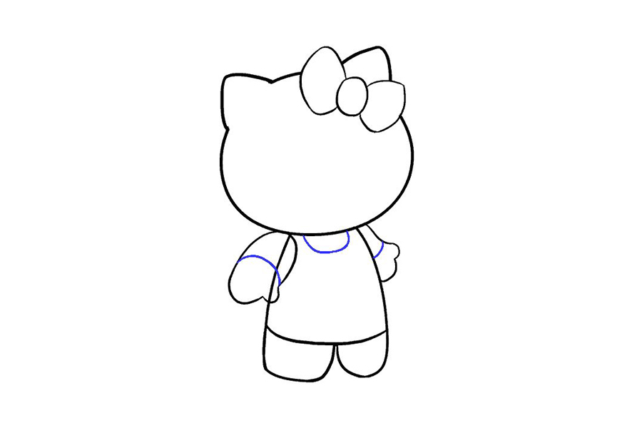 如何画凯蒂猫-图11