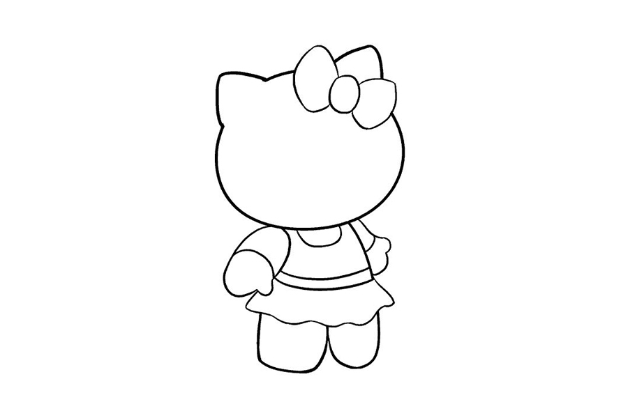 如何画凯蒂猫-图15