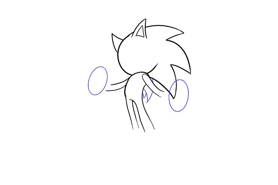刺猬索尼克怎么画-图10