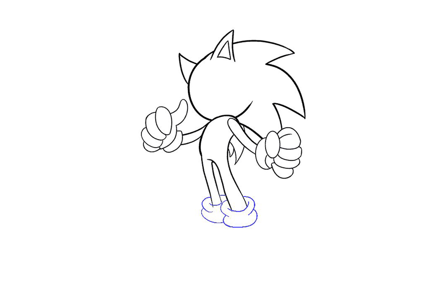 刺猬索尼克怎么画-图15