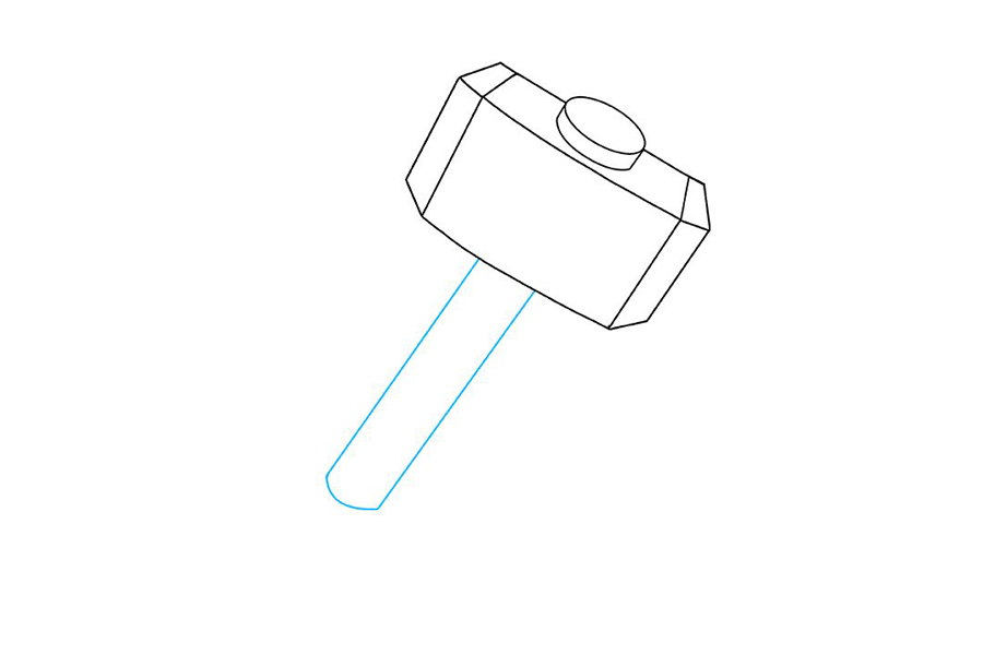 如何画雷神之锤-图6