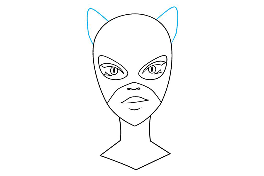 如何画猫女-图7