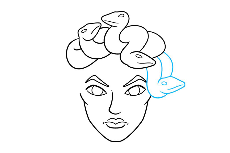 如何画美杜莎-图6