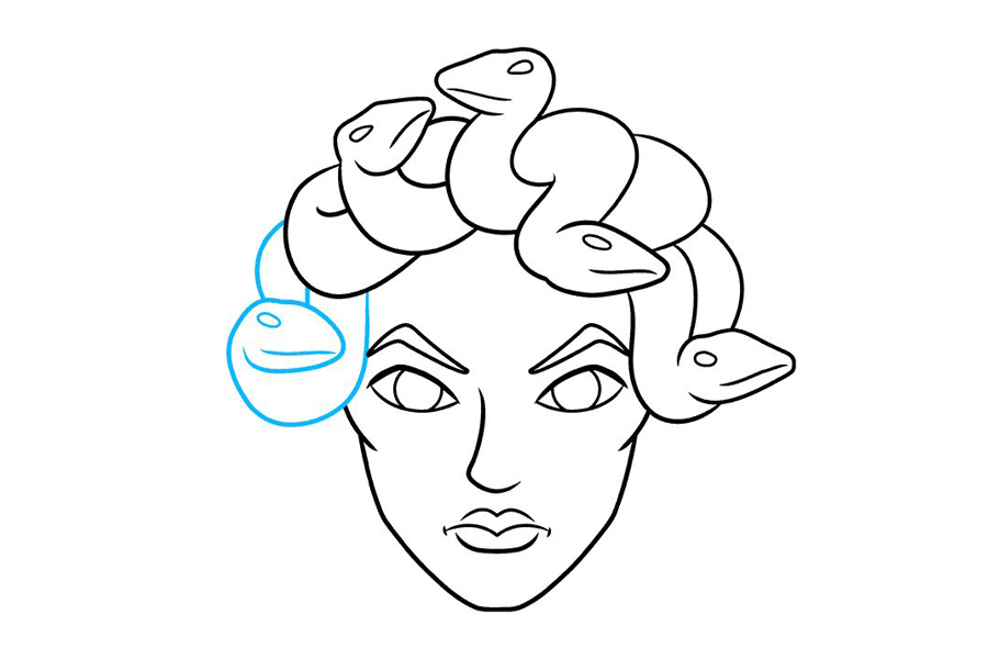 如何画美杜莎-图7