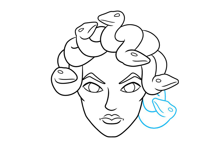 如何画美杜莎-图8