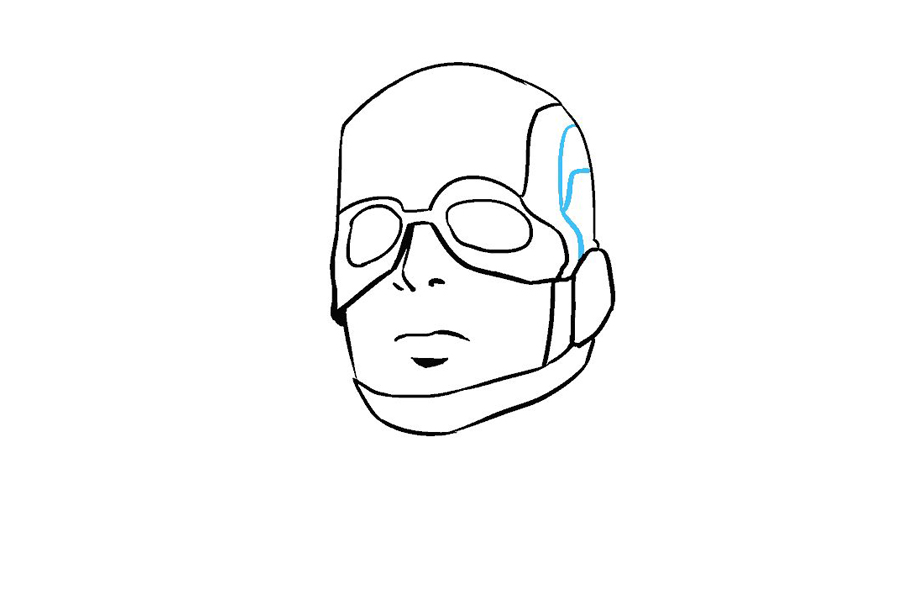 如何画美国队长-图12