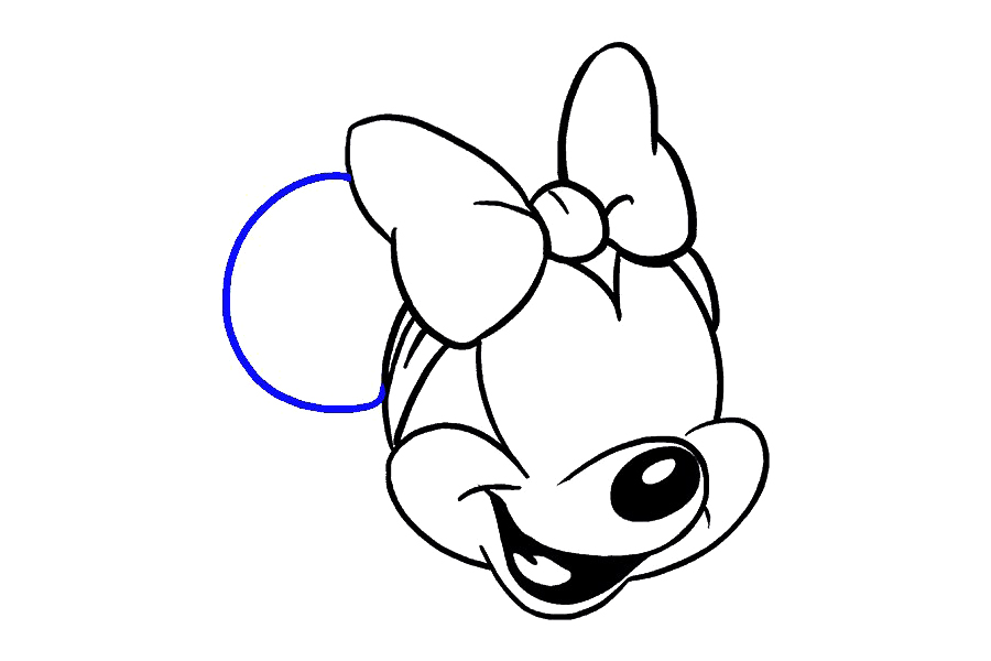 如何画米妮老鼠-图15