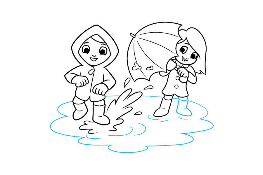 踩水坑怎么画-图9