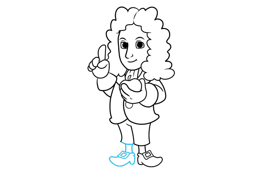 如何画牛顿-图9