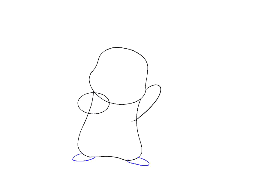 如何画皮卡丘神奇宝贝-图8