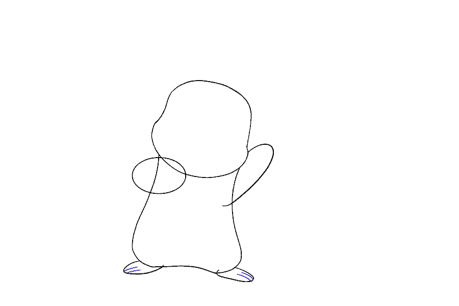 如何画皮卡丘神奇宝贝-图9