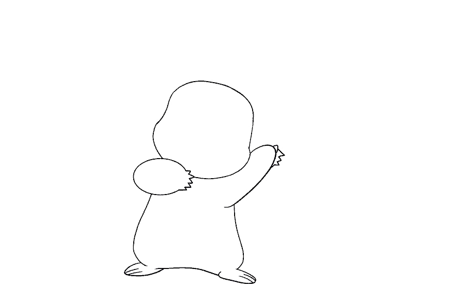 如何画皮卡丘神奇宝贝-图11