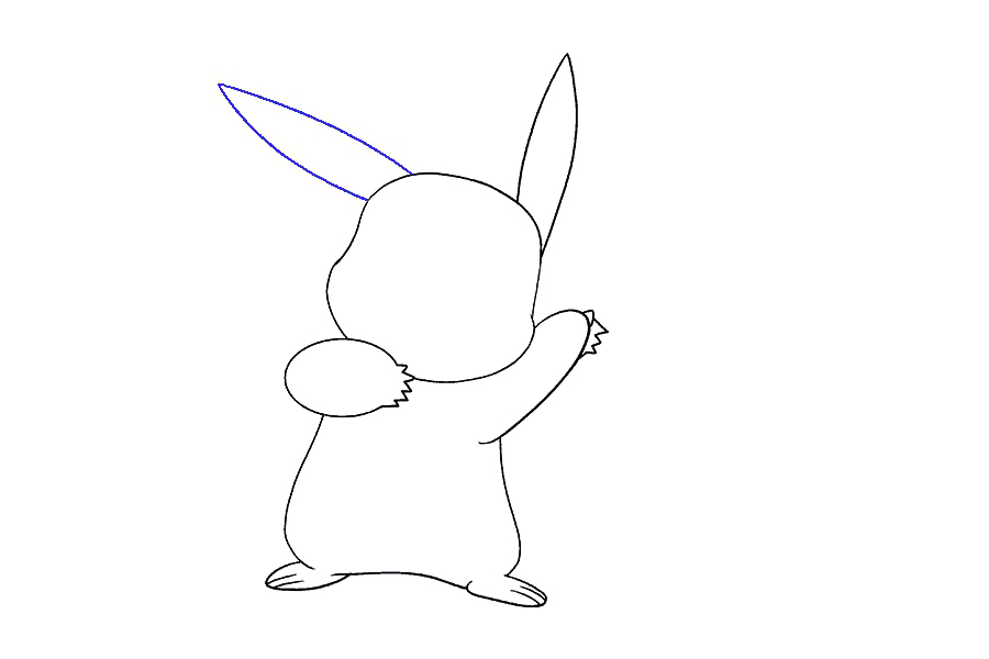 如何画皮卡丘神奇宝贝-图13