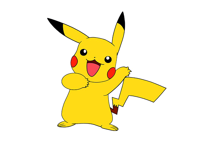 如何画皮卡丘神奇宝贝