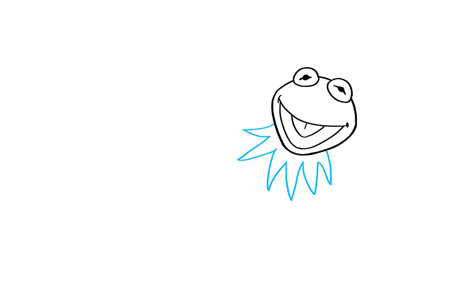 如何画青蛙克米特-图4